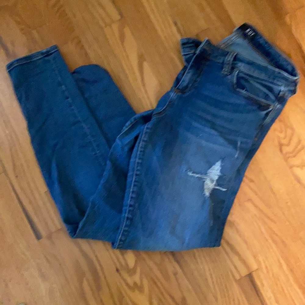 Kut Skinny Distressed Jeans
